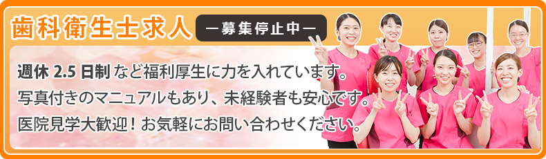 大垣市 歯科衛生士 求人・募集案内